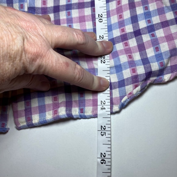 Rare NWT 1980s Deadstock Cheryl Tiegs Plaid Shirt Size 8 Vintage Sears 1987 USA - Picture 10 of 10